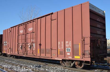 Car/wagon GACX14350 left side / coté gauche
